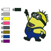 Perfect Despicable Me Embroidery Design